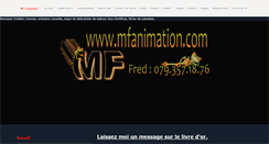 Desktop Screenshot of mfanimation.com